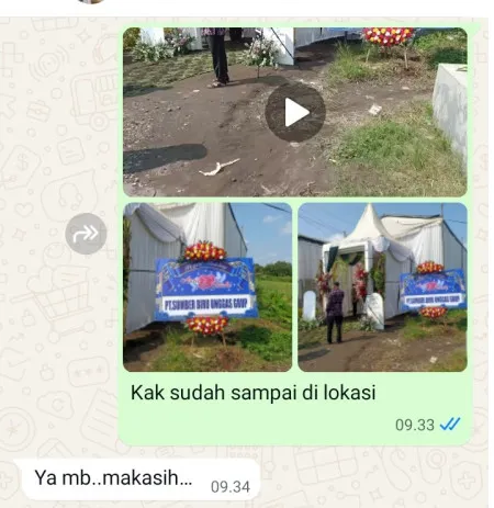 Pengiriman Karangan Bunga Nerogtog