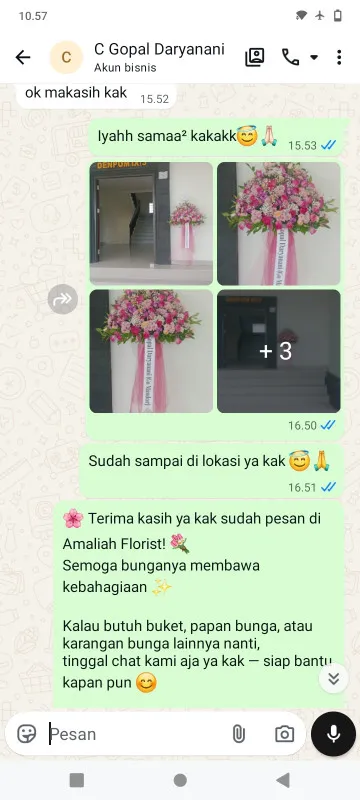 Pengiriman Karangan Bunga Nerogtog