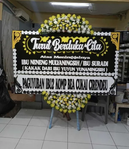 Papan Bunga Duka Nerogtog